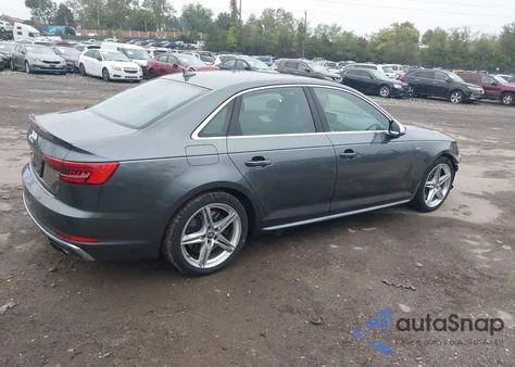 2018 Audi S4 3.0T Premium Plus from USA, damaged, VIN WAUB4AF42JA002533
